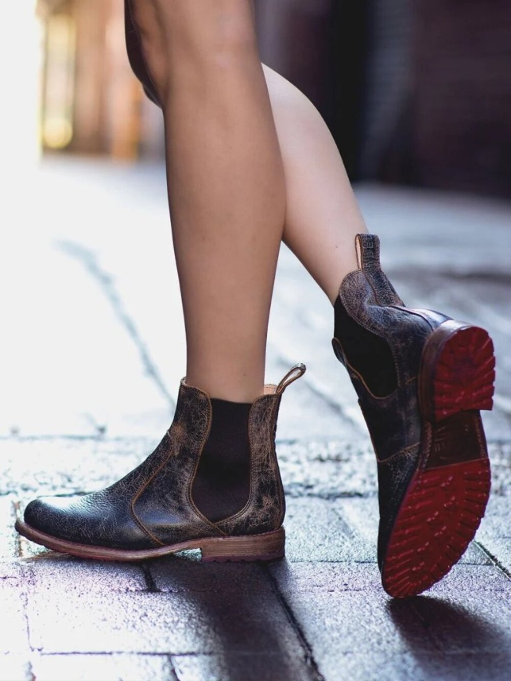 Bed Stu Nandi Leather Ankle Boots